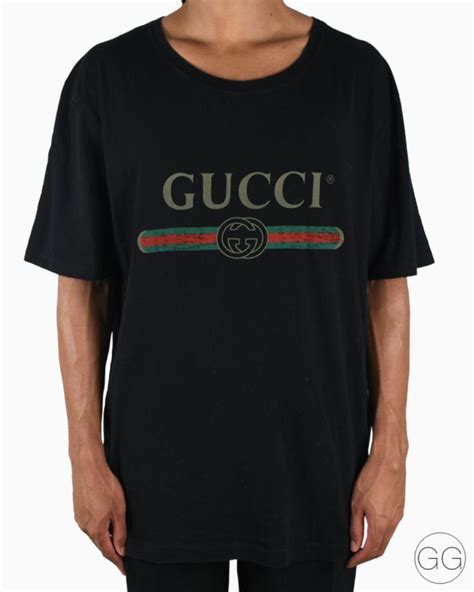 camiseta gucci negra precio|camisas gucci.